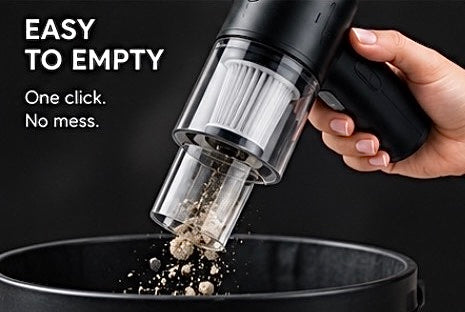 Portable Cordless Mini Vacuum — Car & Home